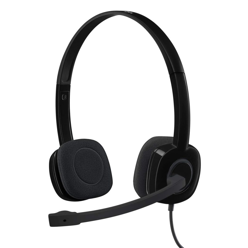 Logitech H151 Headset with Noise Cancelling Boom Microphone
